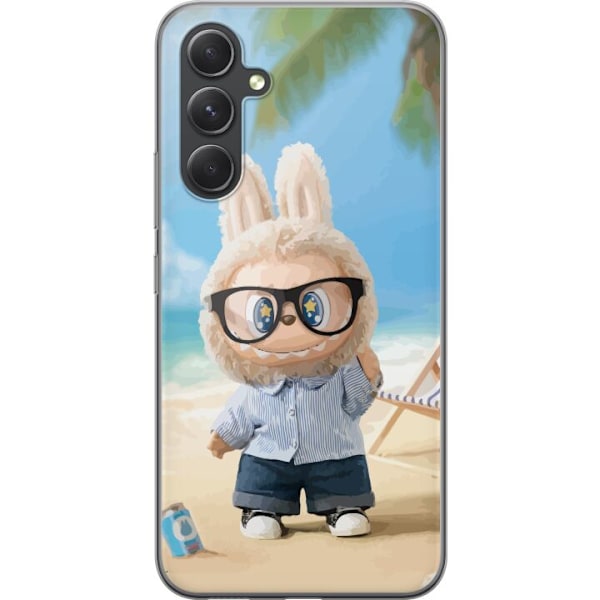 Samsung Galaxy A55 Läpinäkyvä kuori Labubu Tummat Unelmat