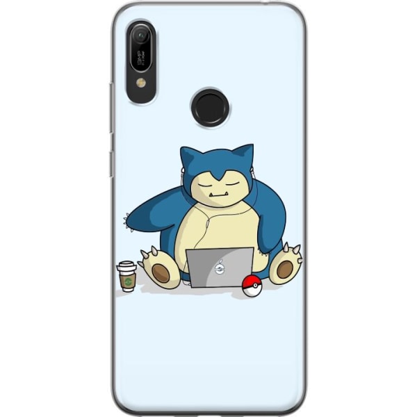 Huawei Y6 (2019) Gennemsigtig cover Pokemon Rolig