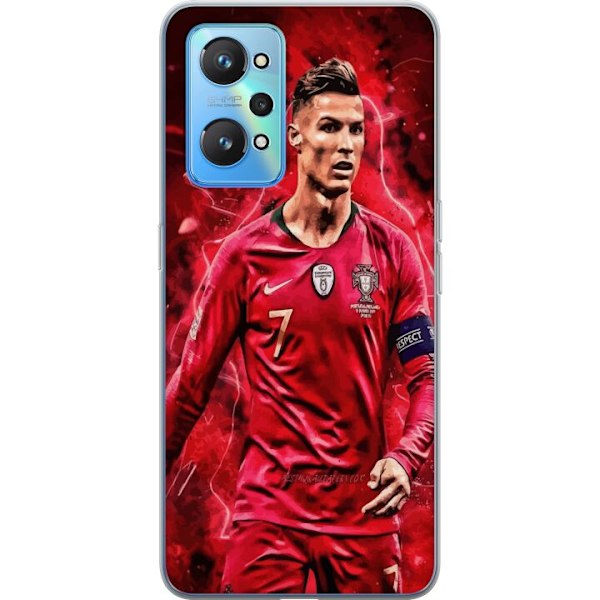 Realme GT Neo2 Genomskinligt Skal Ronaldo Skills – CR7 Design för Äkta Supporters