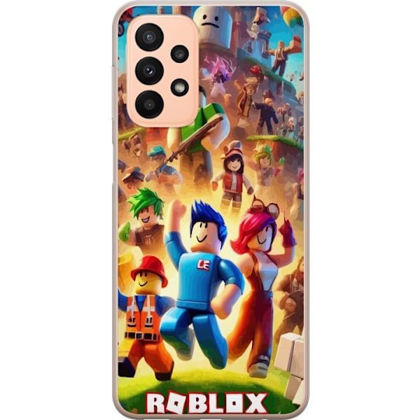 Samsung Galaxy A23 Gjennomsiktig deksel Roblox