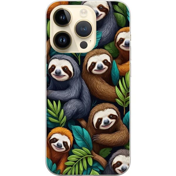 Apple iPhone 14 Pro Gennemsigtig cover Sengångarstil - afslap
