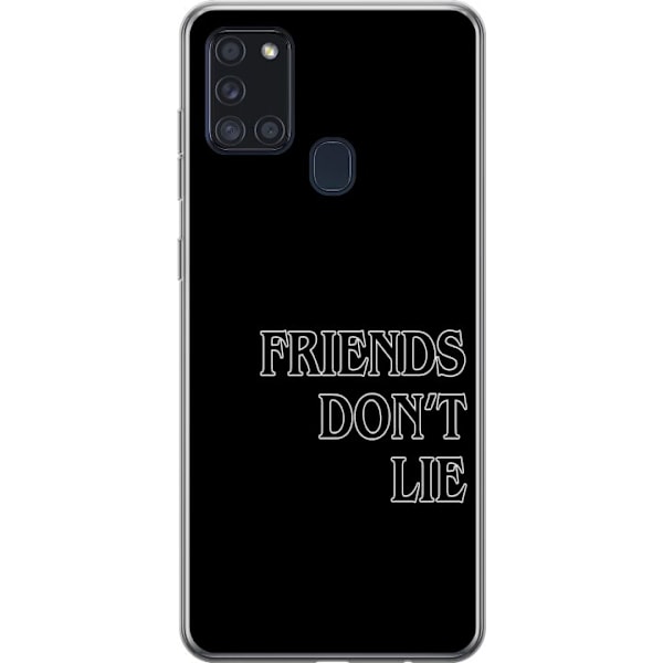 Samsung Galaxy A21s Genomskinligt Skal Stranger Things