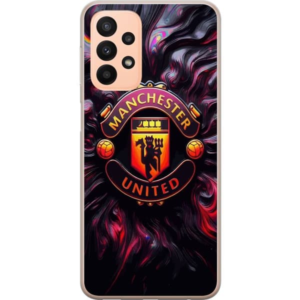 Kompatibelt Mobildeksel til Samsung Galaxy A23 Manchester United