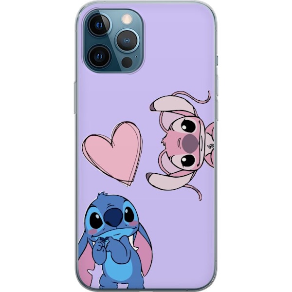 Apple iPhone 12 Pro Max Genomskinligt Skal Stitch Mode