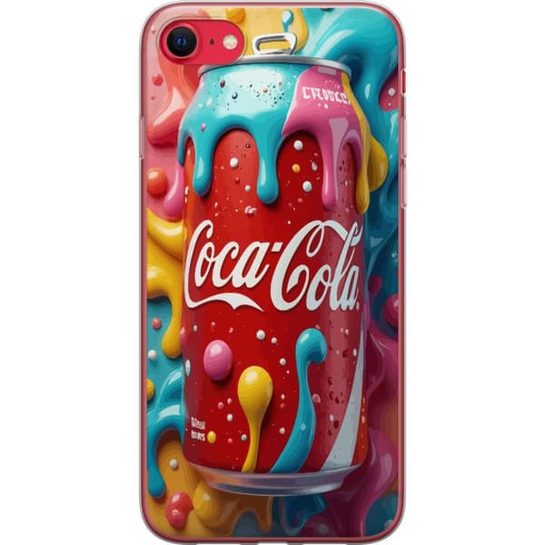 Kompatibel Mobilcover til Apple iPhone SE (2022) Color Splash-dåse