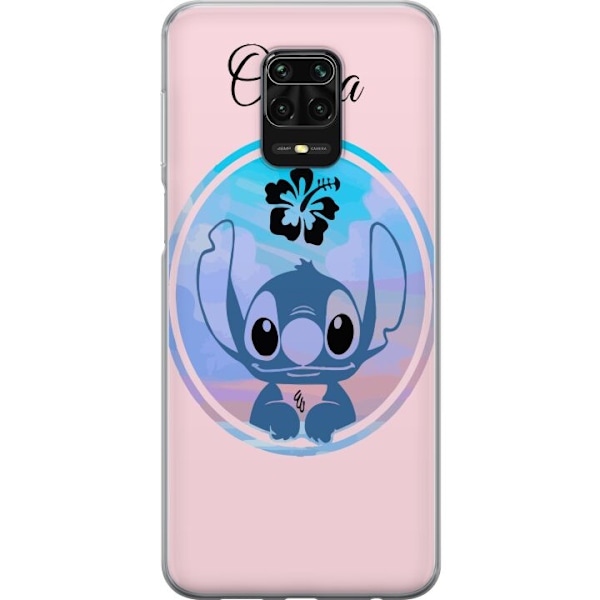 Xiaomi Redmi Note 9S Läpinäkyvä kuori Stitch Ohana