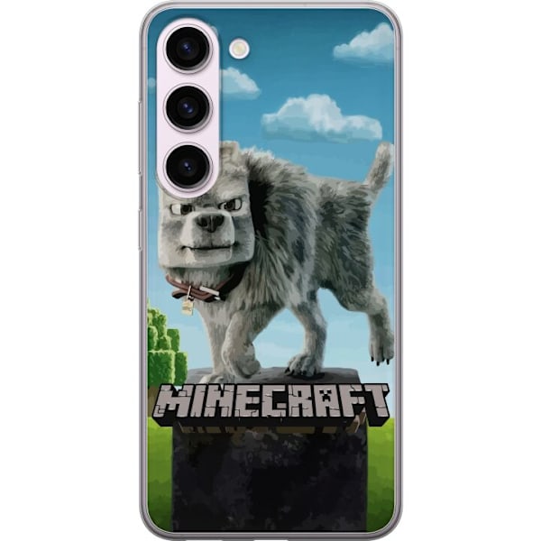 Samsung Galaxy S23 Genomskinligt Skal A Minecraft Movie