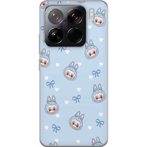 Xiaomi 15 Pro Gennemsigtig cover Labubu Ildånd