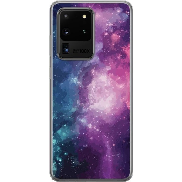 Samsung Galaxy S20 Ultra Läpinäkyvä kuori Nebula