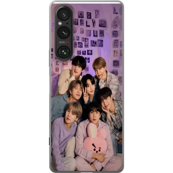 Kompatibelt Mobildeksel til Sony Xperia 1 VI BTS lila