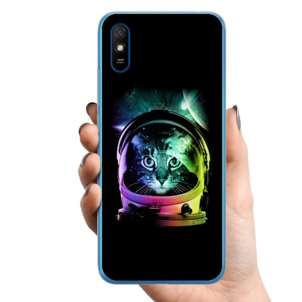 Xiaomi Redmi 9A TPU Mobilskal Space Cat