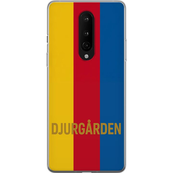 OnePlus 8 Läpinäkyvä kuori Djurgården – jalkapallo