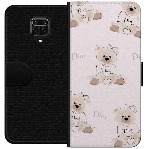 Xiaomi Redmi Note 9 Pro Lompakkokotelo Teddy Dior Vibes - ylel