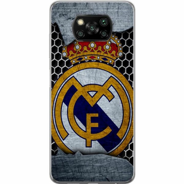 Xiaomi Poco X3 NFC Mjukt skal - Real Madrid CF