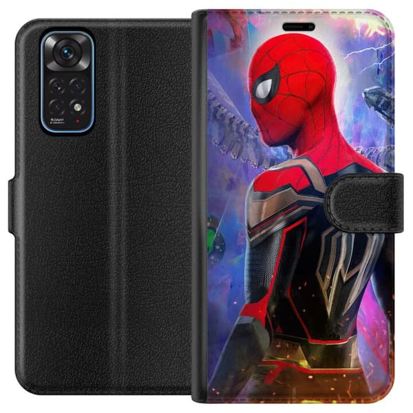 Kompatibelt Plånboksfodral till Xiaomi Redmi Note 11 Spider Man: No Way Home