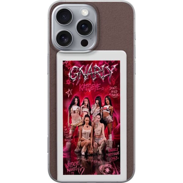 Kompatibel Mobilcover til Apple iPhone 16 Pro Max KATSEYE pink