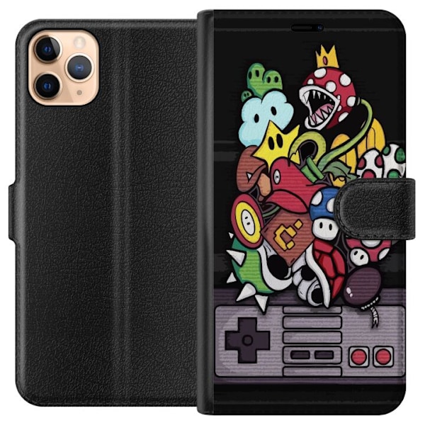 Apple iPhone 11 Pro Max Plånboksfodral Super Mario Bros