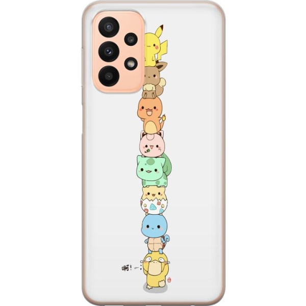 Samsung Galaxy A23 Deksel / Mobildeksel - Pokemon