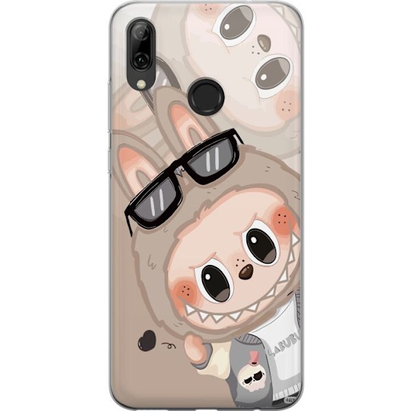 Huawei P smart 2019 Genomskinligt Skal Labubu Rainbow Chaos