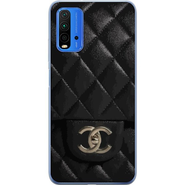 Xiaomi Redmi 9T Genomskinligt Skal Chanel Black