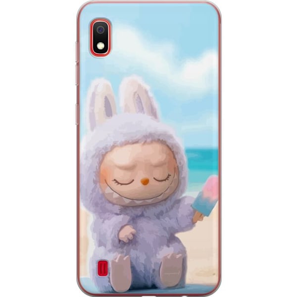Samsung Galaxy A10 Läpinäkyvä kuori Labubu Vaaleanpunainen
