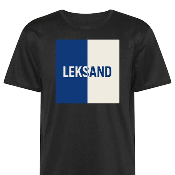Treeni T-paita | Urheilu T-paita Aikuisille Leksand – Hockey musta 4X-Large