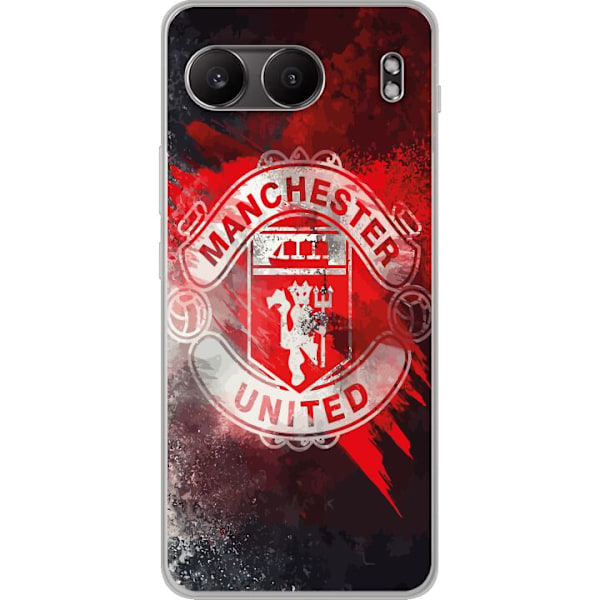 OnePlus Nord 4 Gennemsigtig cover Manchester United F.C.