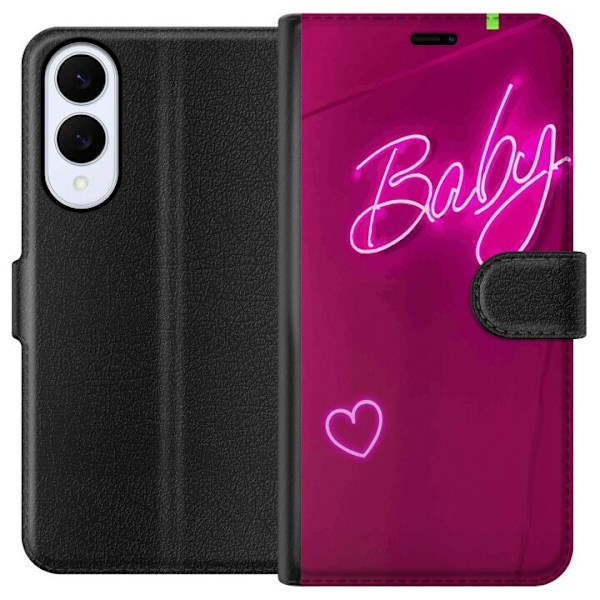 Samsung Galaxy S25 Edge Plånboksfodral Baby Heart
