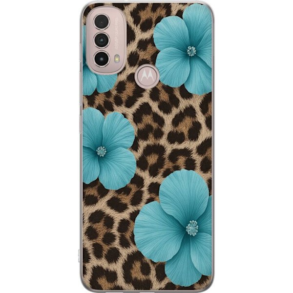 Motorola Moto E40 Läpinäkyvä kuori Blossom Beast