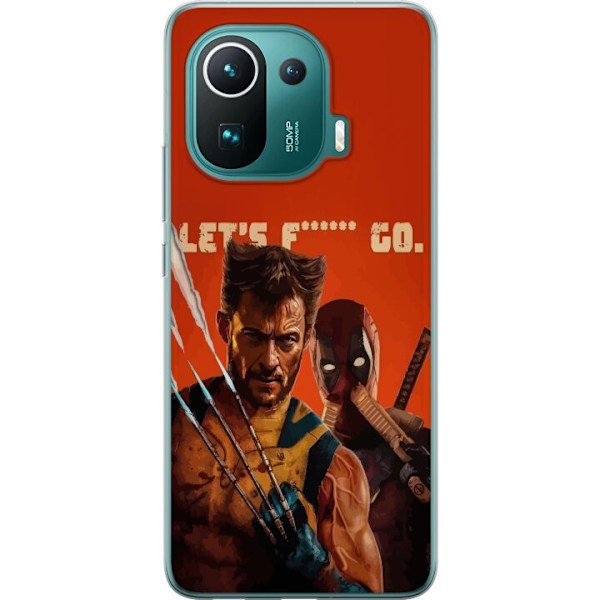 Xiaomi Mi 11 Pro Genomskinligt Skal Deadpool & Wolverine