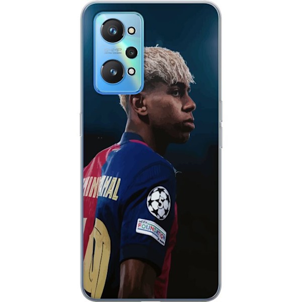 Realme GT Neo2 Läpinäkyvä kuori Lamine Yamal - Barcelonan i