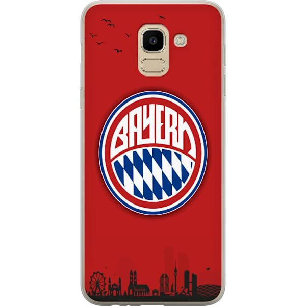 Samsung Galaxy J6 Gennemsigtig cover FC Bayern München