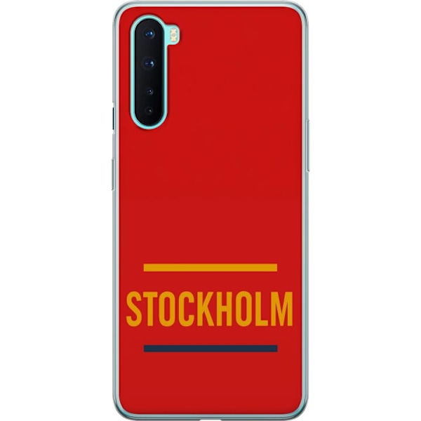 OnePlus Nord Gennemsigtig cover Stockholm – Hockey