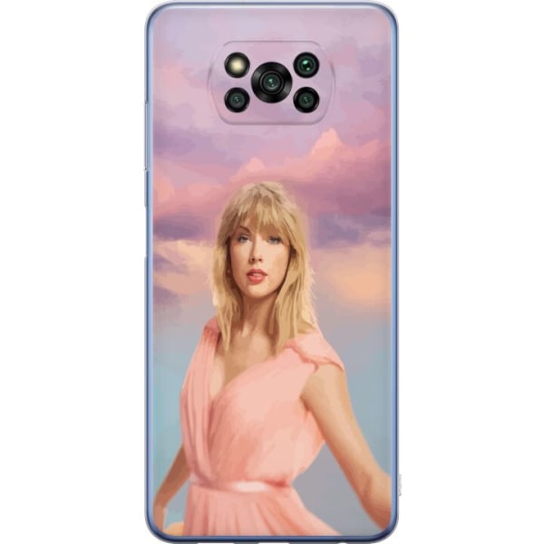Xiaomi Poco X3 Pro Läpinäkyvä kuori Taylor Swift