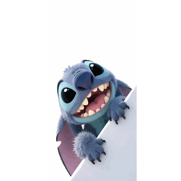 Apple iPhone 13 Pro Plånboksfodral Happy Stitch – glad figur med charmig uttryck