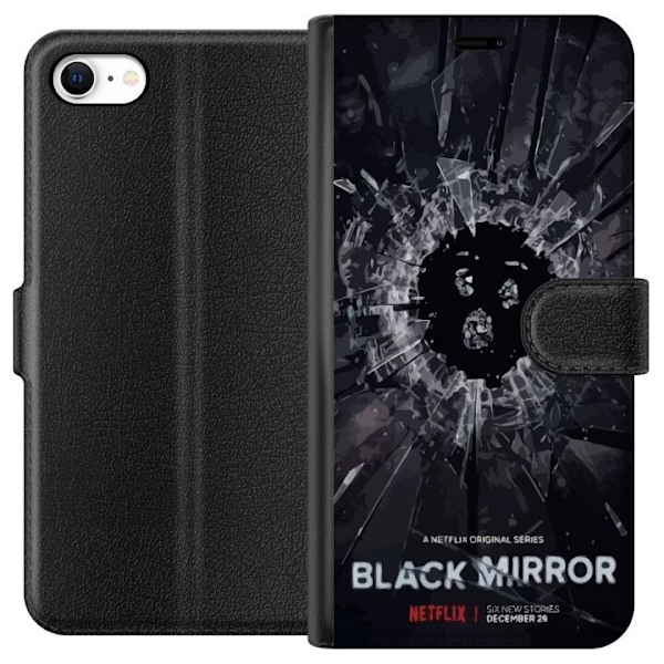 Apple iPhone 6s Lompakkokotelo Black Mirror Sci-Fi Netflix -sa
