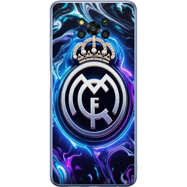 Xiaomi Poco X3 Pro Gjennomsiktig deksel Real Madrid