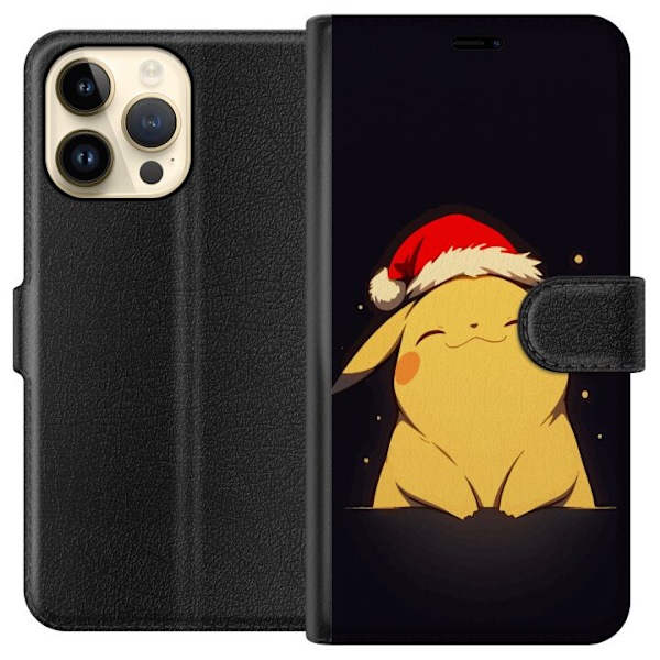 Apple iPhone 14 Pro Max Lompakkokotelo Pikachu