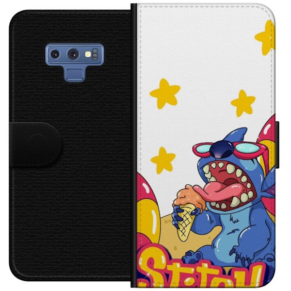 Samsung Galaxy Note9 Tegnebogsetui Stitch Glass