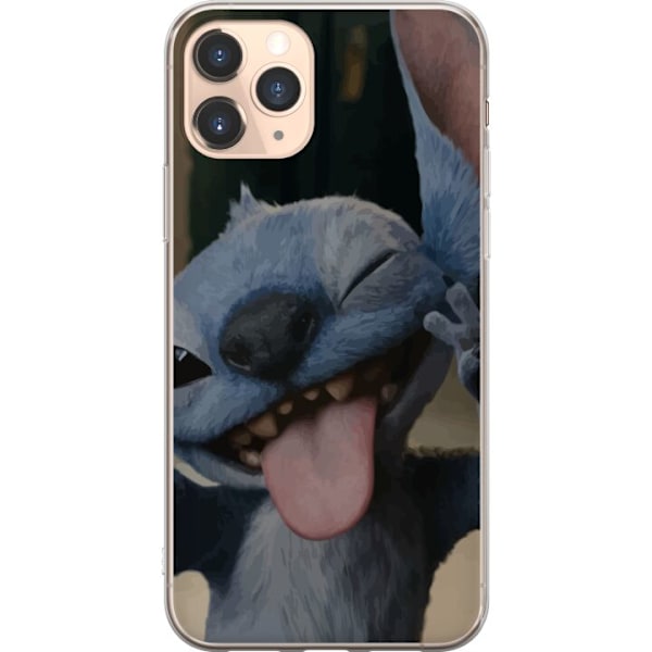 Apple iPhone 11 Pro Genomskinligt Skal Stitch Söt Alien – Blå Favorit från Yttre Rymden