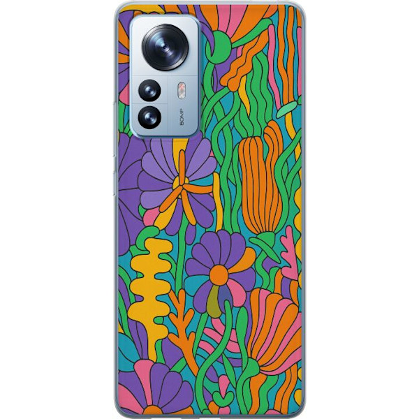 Xiaomi 12 Pro Genomskinligt Skal Color Pop