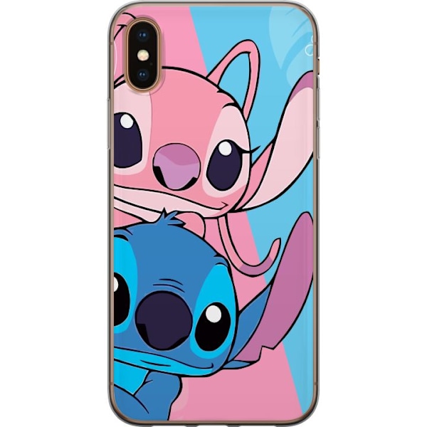 Apple iPhone XS Max Gennemsigtig cover Stitch & Angel