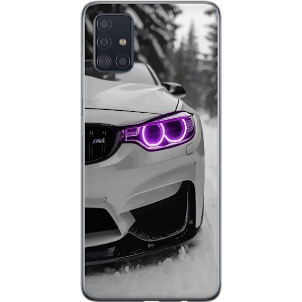 Samsung Galaxy A51 Gennemsigtig cover BMW