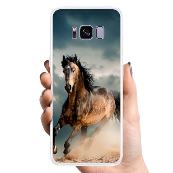 Samsung Galaxy S8 TPU Mobildeksel Hest