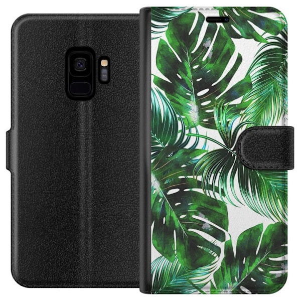 Samsung Galaxy S9 Lompakkokotelo Lehti