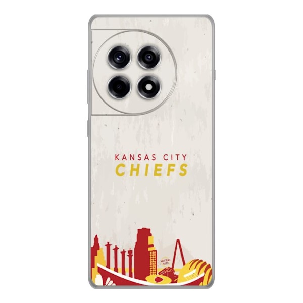 OnePlus 12R Genomskinligt Skal Kansas City Chiefs