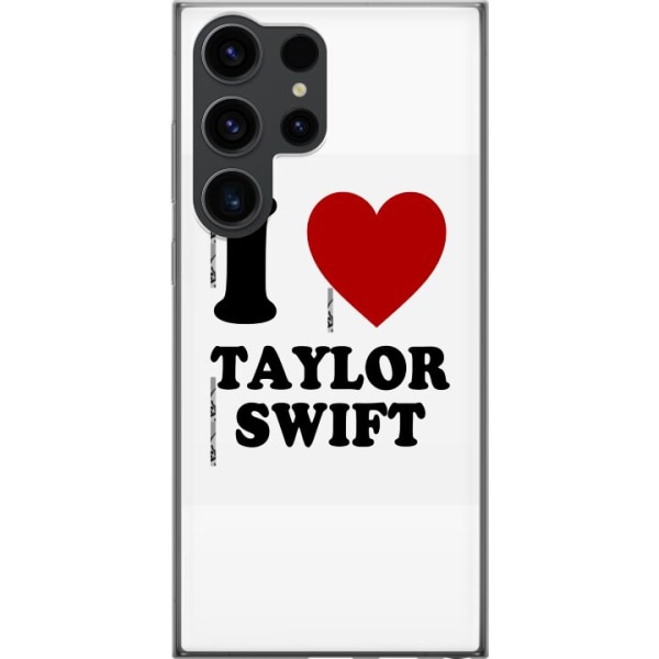 Samsung Galaxy S24 Ultra Gennemsigtig cover Taylor Swift