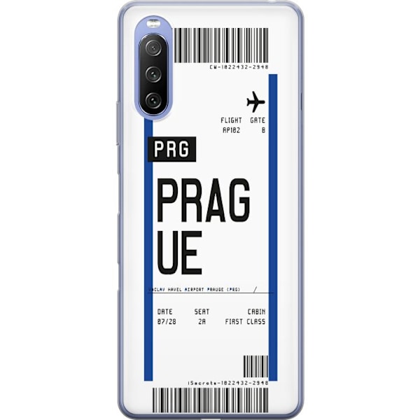 Sony Xperia 10 III Lite Gennemsigtig cover Praha