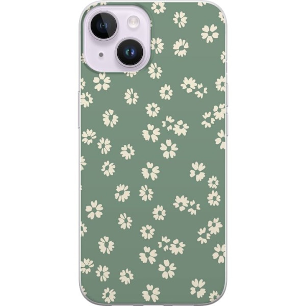 Apple iPhone 15 Plus Läpinäkyvä kuori Kukkaisunelma - Väri