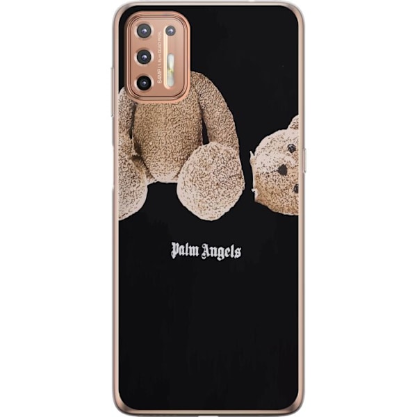 Motorola Moto G9 Plus Gennemsigtig cover Teddy Palm Angels